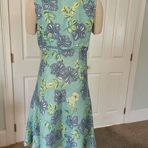NWT Sophisticated Linen Sleeveless Dress